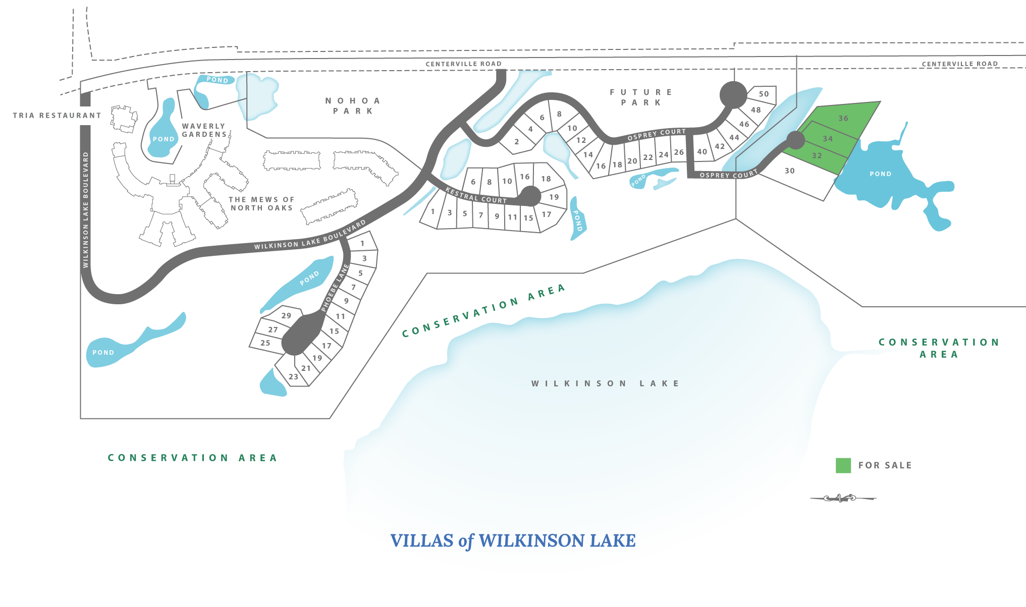 Villas of Wilkinson Lake North Oaks Company